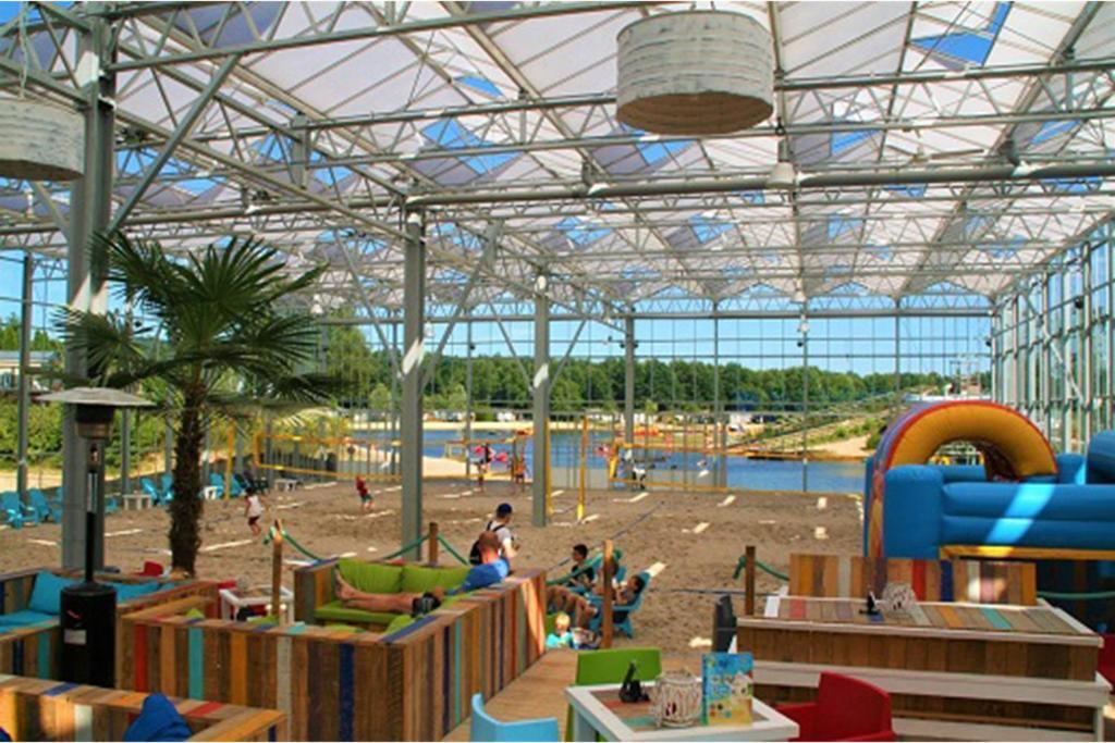 Vechtdalchalet De Berk, 5 Sterrenpark Capfun Stoetenslagh Rheezerveen Bagian luar foto